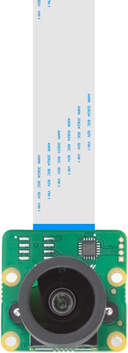 Arducam 12.3MP Raspberry Pi HQ Camera, 477M Pi Camera Module with 158°(D) M12 Wide Angle Lens, Compatible with Pi5/4B/3/3B+/Zero 2W